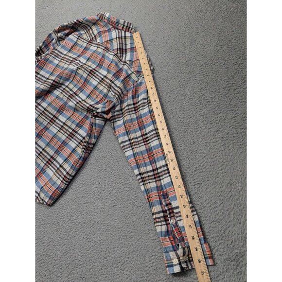 Patagonia A/C Steersman Shirt Mens Large Long Sleeve Button Crinkle Plaid - Picture 7 of 9